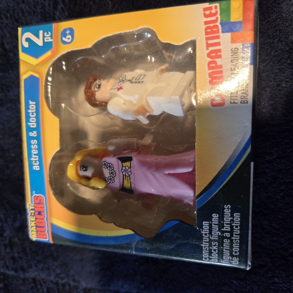 Actress & Doctor Toy Set - Pink and White